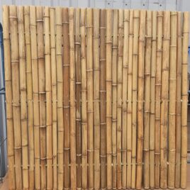 Tuinscherm bamboe naturel