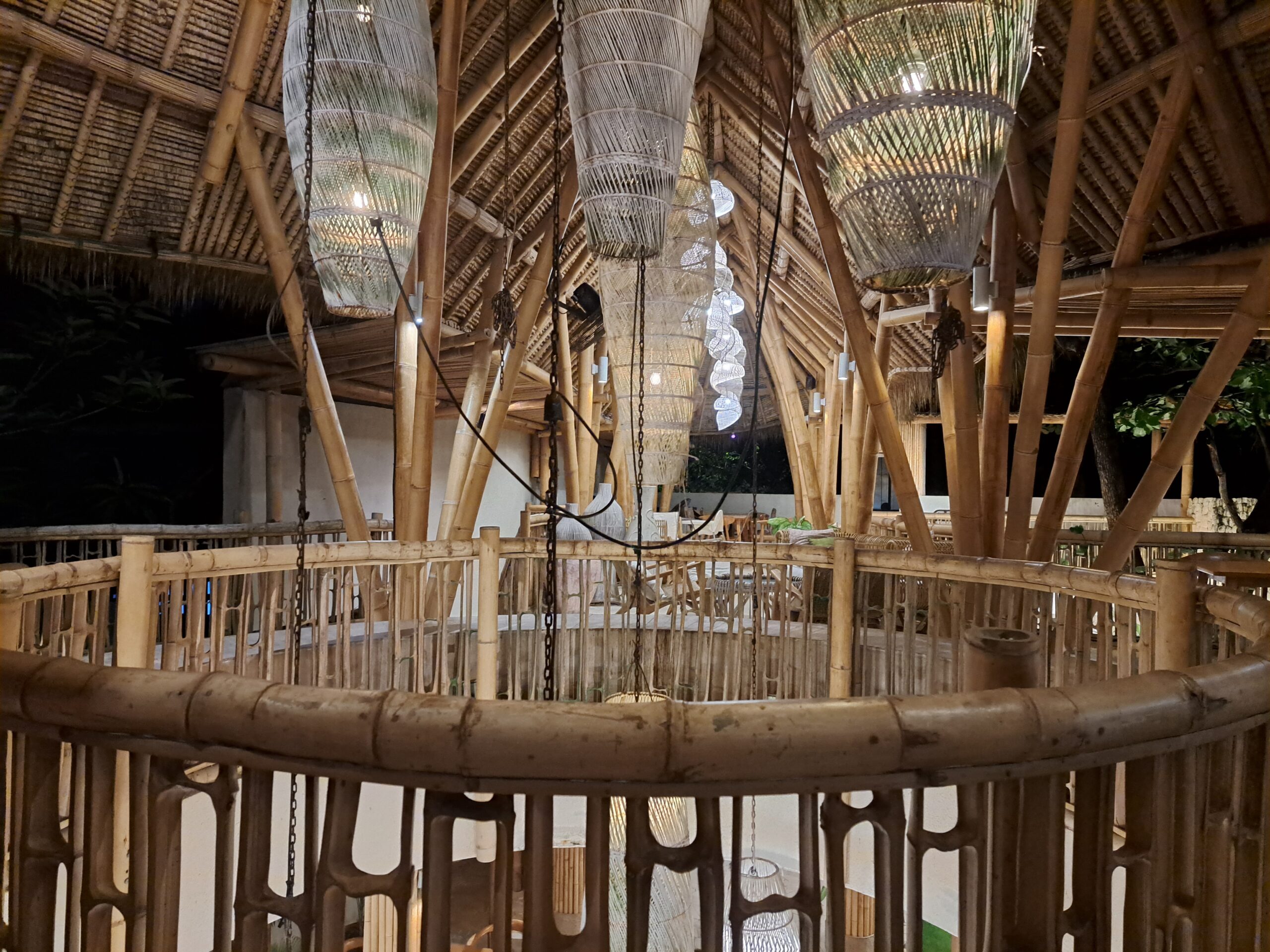 Bamboe restaurant op Bali